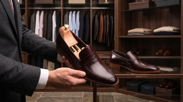 A engenharia do Shoe Tree de cedro: mantendo a estrutura e a elegância original do couro