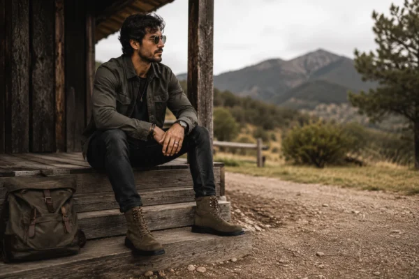 Bota masculina estilo coturno: a história por trás do modelo Davi